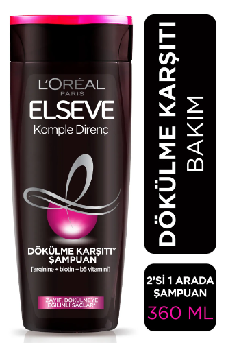 Resim Elseve Şampuan 360 Ml Dökülme 2+1