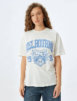 Resim Koton Kadın T-shirt 5SAL10022IK