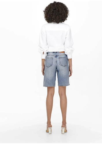 Resim Only Onlsonny Hw Wıde Dnm Shorts Noos Kadın Kot&Kanvas Şort 15256709