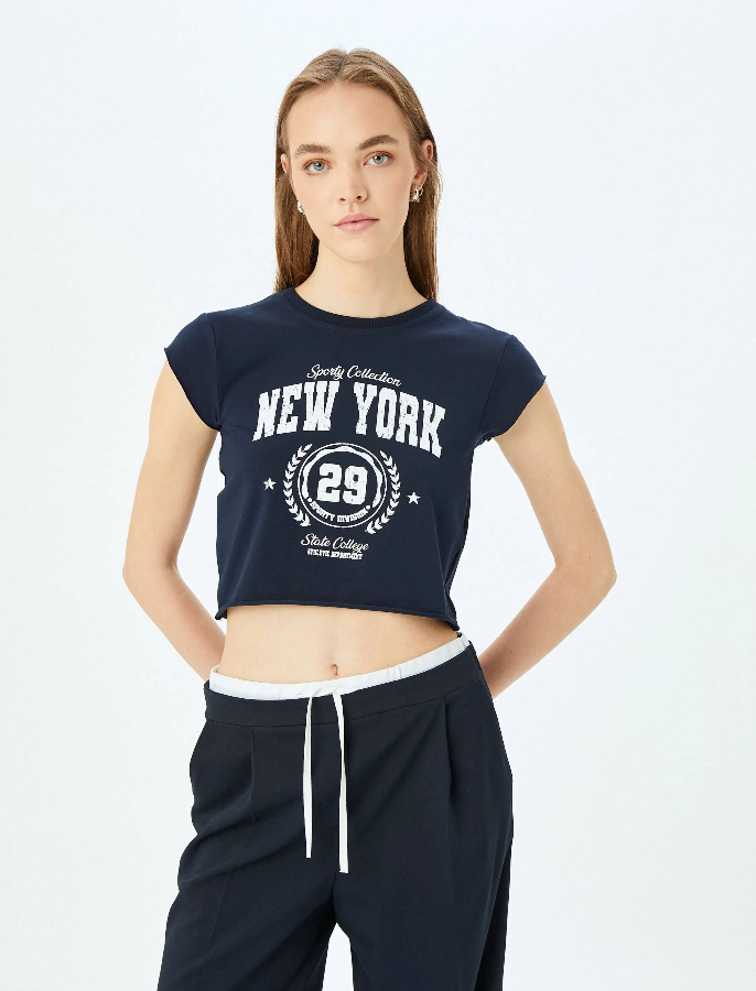 Resim Koton Kadın T-shirt 5SAL10112IK