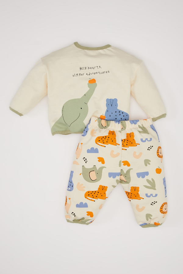 Resim Defacto Erkek Bebek  Şort Takım D8707A5/BG744