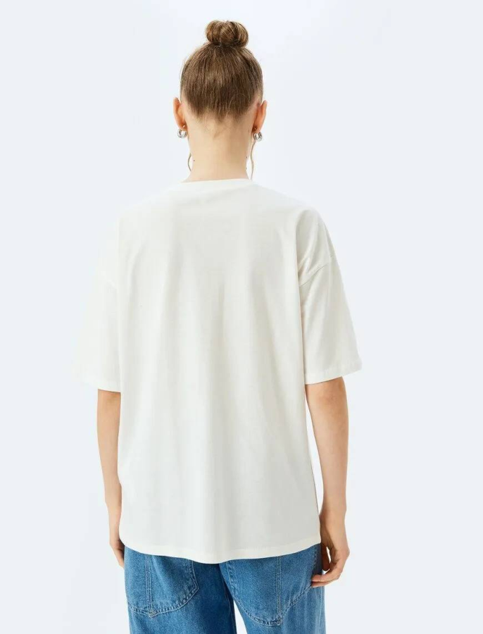 Resim Koton Kadın T-shirt 5SAL10114IK