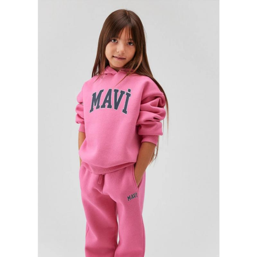 Resim Mavi Logo Kız Çocuk Sweat M7610035-70982