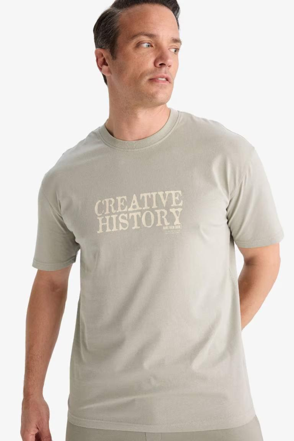 Resim Defacto Erkek T-shirt E3780AX/KH418