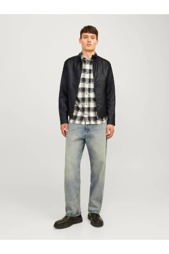 Resim Jack & Jones Erkek Deri Mont ve Ceket