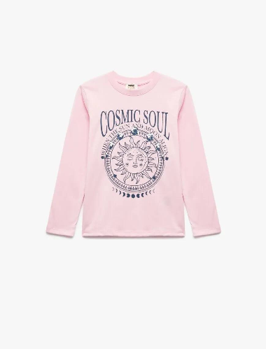 Resim Koton Kız Çocuk Sweat 6Wkg10155Ak