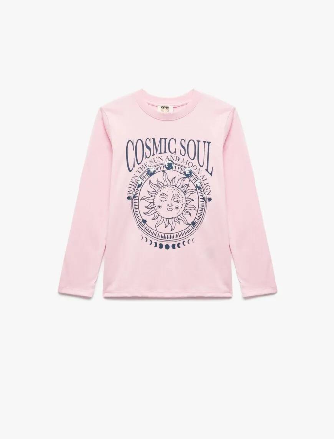 Resim Koton Kız Çocuk Sweat 6Wkg10155Ak