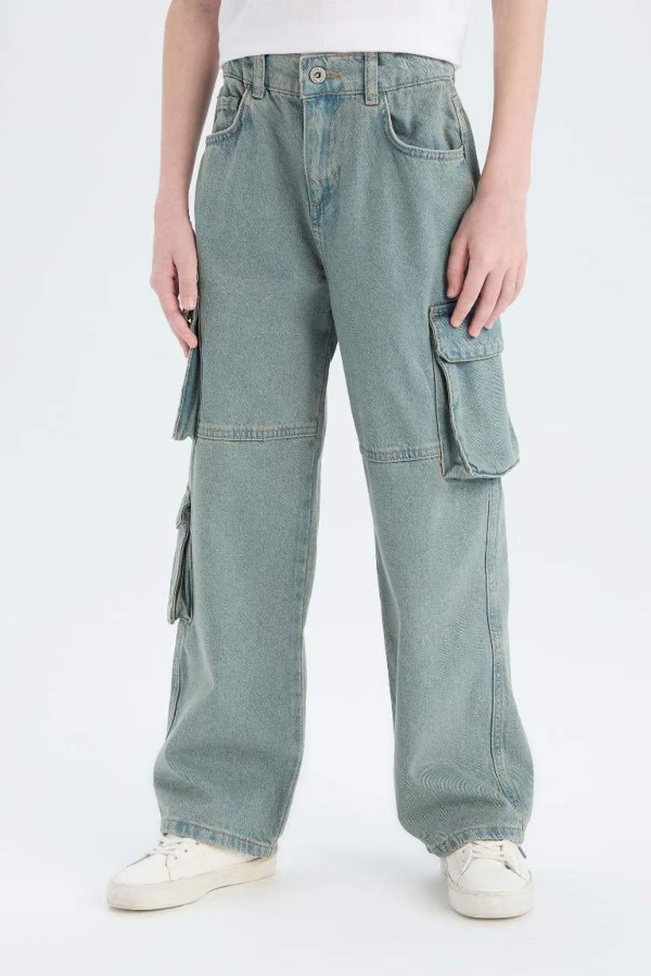 Resim Defacto Erkek Çocuk  Jean Pantolon D7088A8/NM41