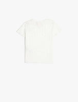 Resim Koton Kız Bebek T-shirt 5SMG10116AK