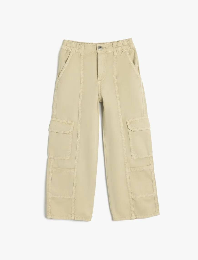Resim Koton Kız Çocuk Jean Pantolon 5SKG40051AD