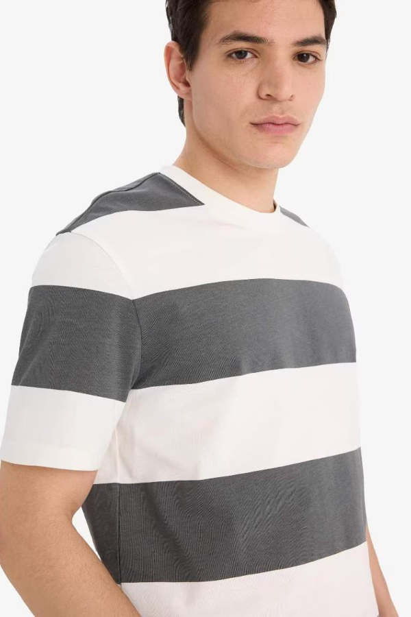 Resim Defacto Erkek T-shirt E5485AX/AR216