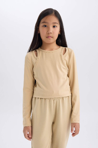 Resim Defacto Kız Çocuk Sweat D9786A8/BG203