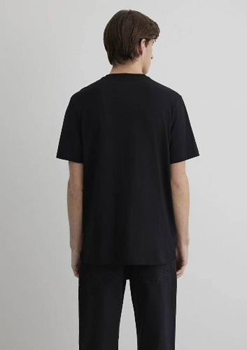 Resim Mavi Regular Erkek  T-shirt M0612686-900
