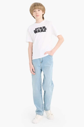 Resim Defacto Erkek Çocuk Kısa Kol T-shirt E4825A8/WT34