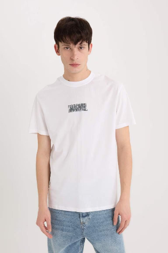 Resim Defacto Erkek  T-shirt D6785AX/WT34
