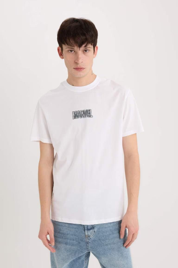 Resim Defacto Erkek  T-shirt D6785AX/WT34