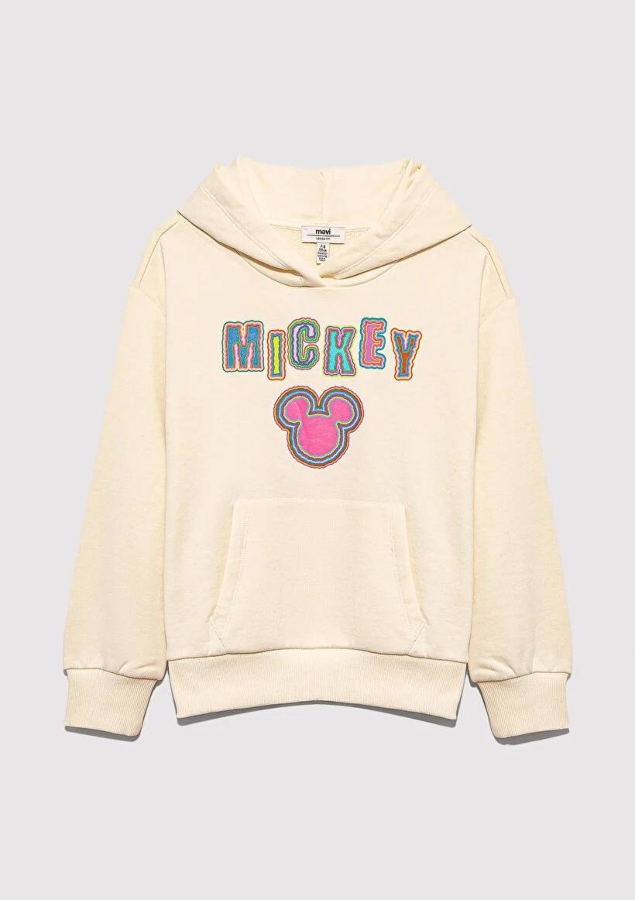 Resim Mavi Mickey Baskılı Kız Çocuk Sweat M7S10141-70072