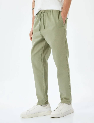 Resim Koton Erkek Kanvas Pantolon 5SAM40004HW