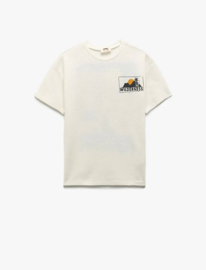 Resim Koton Erkek Çocuk Kısa Kol T-shirt 5SKB10084TK