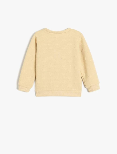 Resim Koton Kız Bebek Sweat 5WMG10217AK