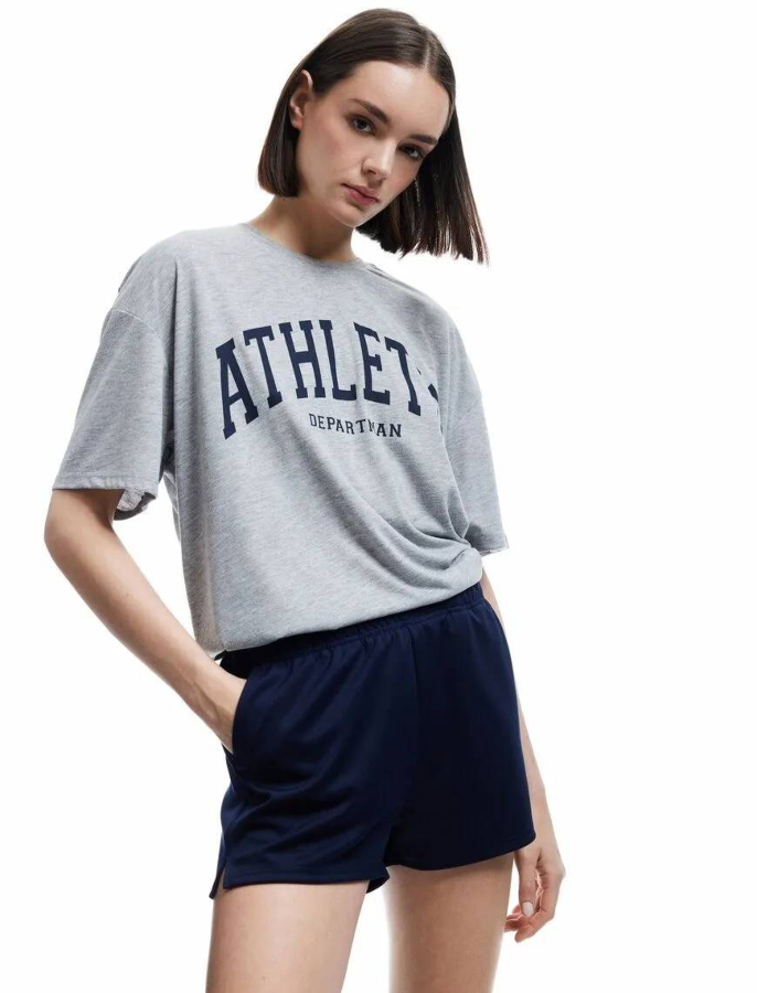 Resim Koton Kadın T-shirt 5SAK10279NK