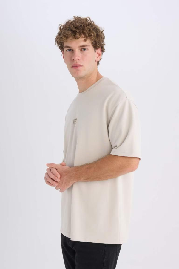 Resim Defacto Erkek  T-shirt D5517AXGR503