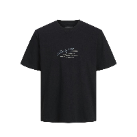 Resim Jack & Jones Jormanchester Scrıpt Tee Ss Crew Neck Erkek T-shirt 12273373