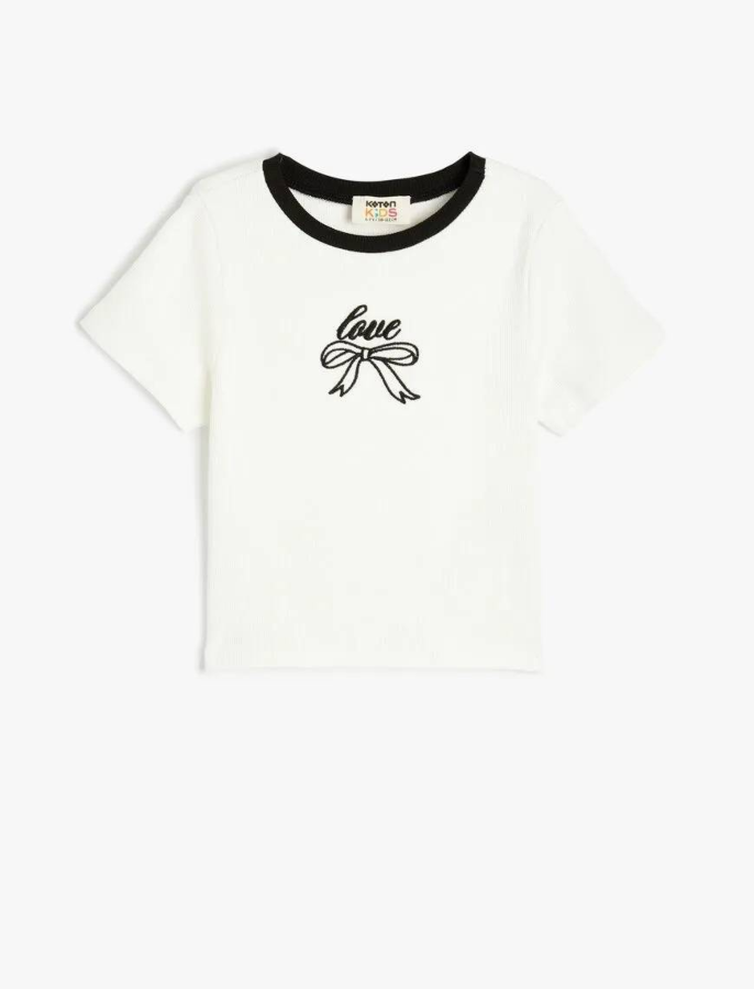 Resim Koton Kız Çocuk T-shirt 5SKG10204AK