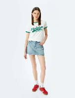 Resim Koton Kadın T-shirt 5SAL10165IK