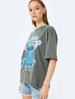 Resim Koton Kadın T-shirt 5SAL10146IK