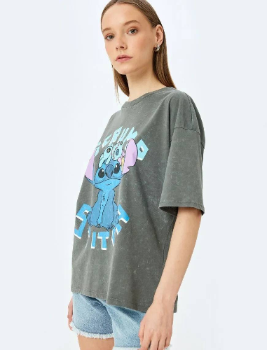 Resim Koton Kadın T-shirt 5SAL10146IK