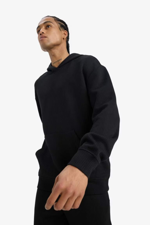 Resim Defacto Erkek  Sweat E9308AX/BK81