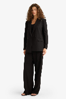 Resim Defacto Kadın  Kanvas Pantolon F6214AX/BK27