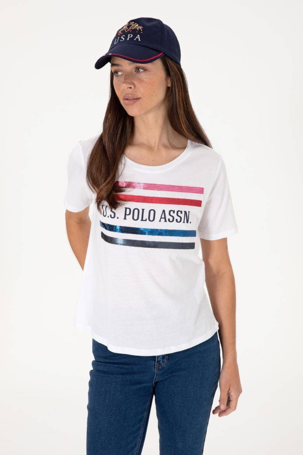 Resim U.S. Polo Assn Kadın T-Shirt 2104036 Sılot