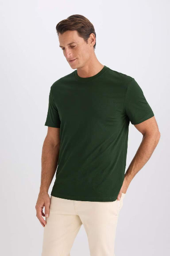 Resim Defacto Erkek  T-shirt V7699AZ/GN1192