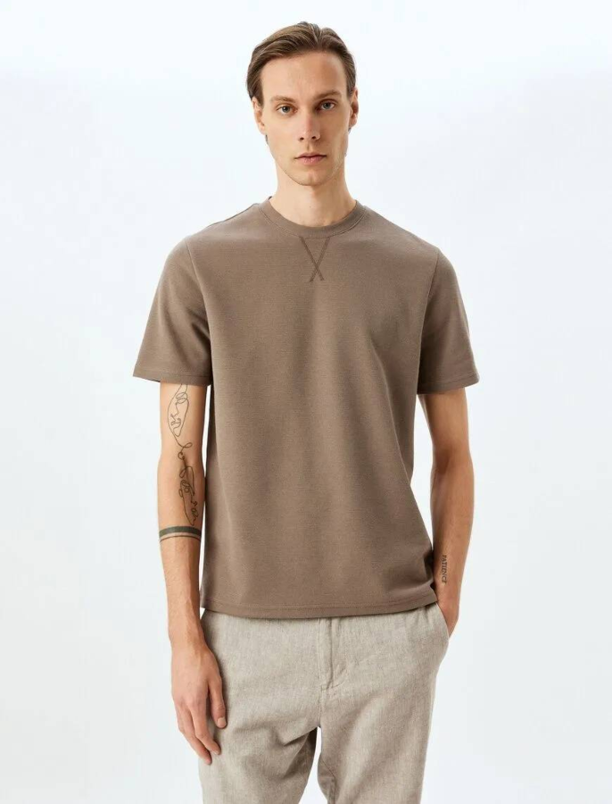 Resim Koton Erkek T-shirt 5SAM10039HK
