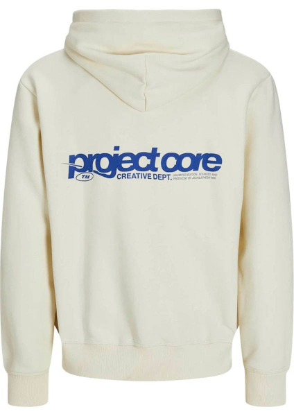 Resim Jack & Jones Jcounıon Prınt Sweat Hood Noos Erkek Sweat 12273915