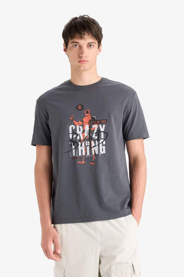 Resim Defacto Erkek  T-shirt E3263AXAR104