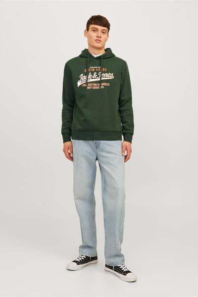 Resim Jack & Jones Jjelogo Sweat Hood 2 Col 24/25 Noos Erkek Sweat 12255617
