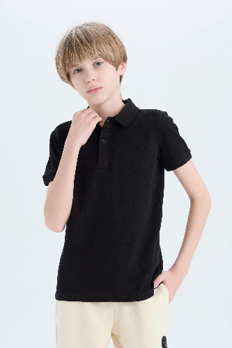 Resim Defacto Erkek Çocuk Kısa Kol T-shirt K1689A6BK81
