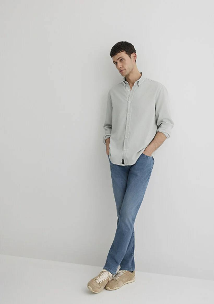 Resim Mavi Jake Erkek Jean Pantolon M0042287839