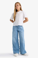 Resim Defacto Kız Çocuk  Jean Pantolon E5881A8/NM39