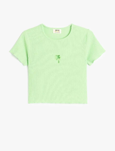 Resim Koton Kız Çocuk T-shirt 5SKG10085AK
