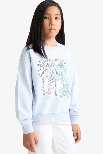 Resim Defacto Kız Çocuk  Sweat E6495A8/BE216