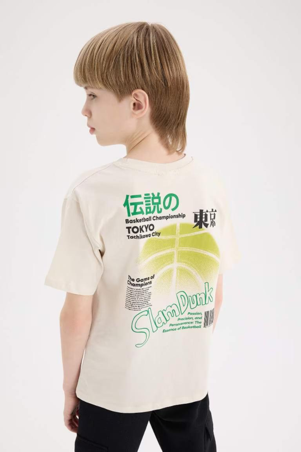 Resim Defacto Erkek Çocuk Kısa Kol T-shirt E0100A8BG772