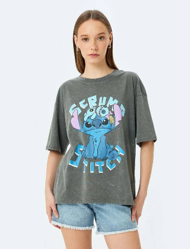 Resim Koton Kadın T-shirt 5SAL10146IK