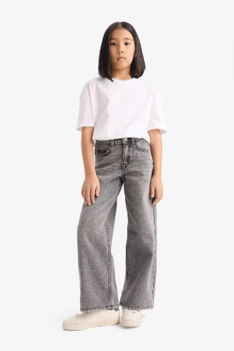 Resim Defacto Kız Çocuk  Jean Pantolon D7111A8/NM18