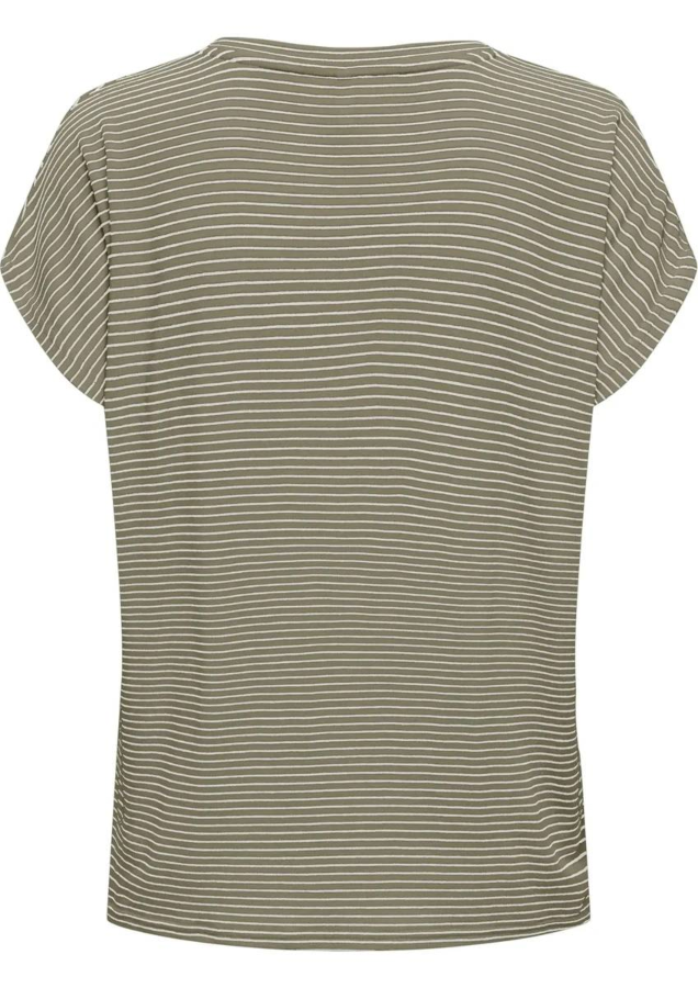 Resim Only Onltıne SS V-Neck Top Jrs Kadın T-shirt 15315407