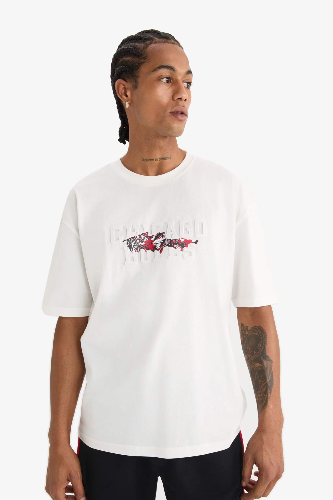 Resim Defacto Erkek  T-shirt E0071AXER105
