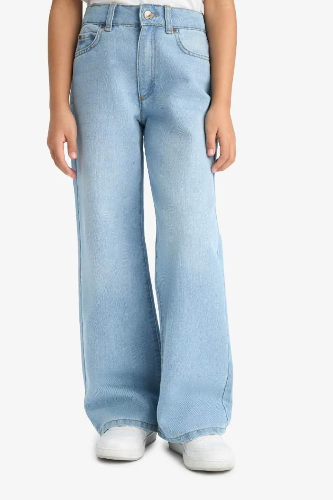 Resim Defacto Kız Çocuk  Jean Pantolon E7322A8/NM39